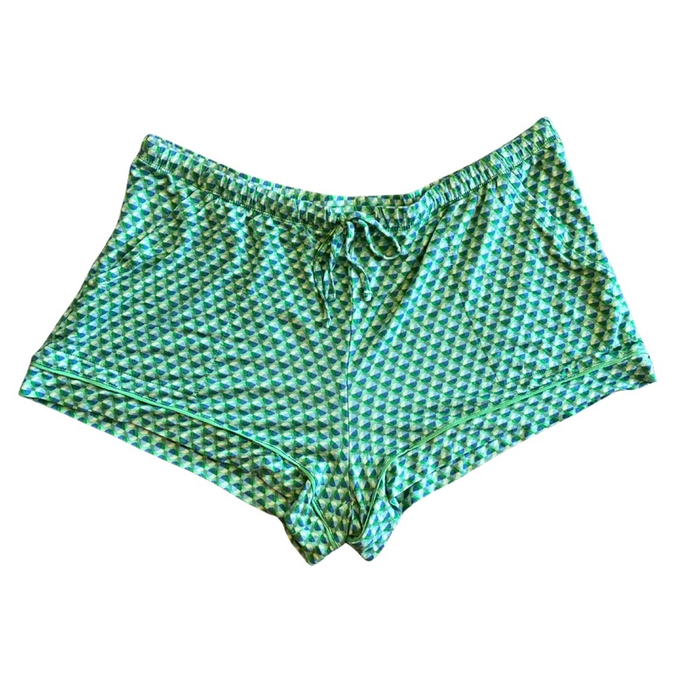 Auden Green patterned Women's Sleep Shorts